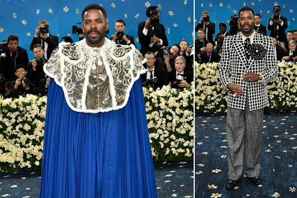 Colman Domingo à Valentino au Gala Met.