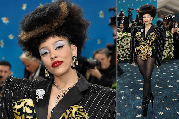 Doja Cat à Marc Jacobs au Met Gala.