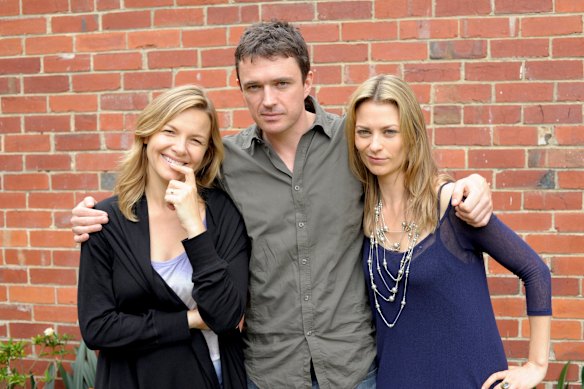 Justine Clarke, Matt Day et Kat Stewart à Tangle.