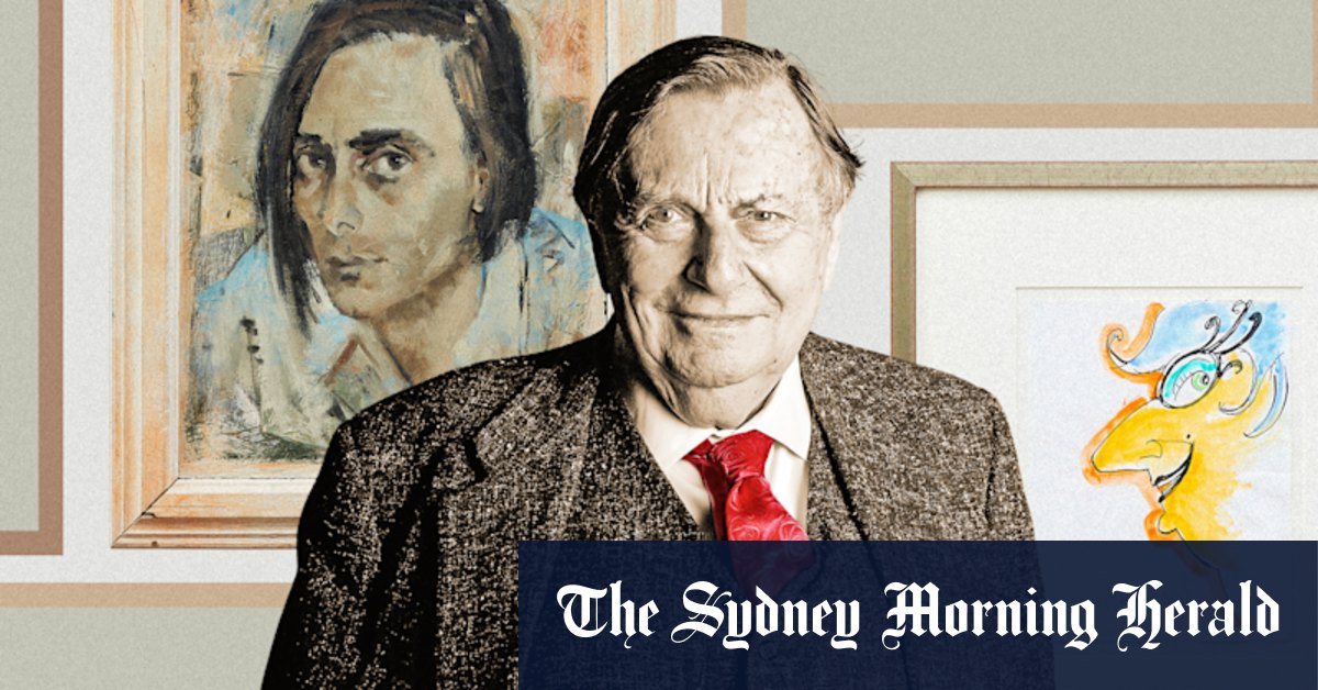 Collection d'art de Barry Humphries en vente aux enchères