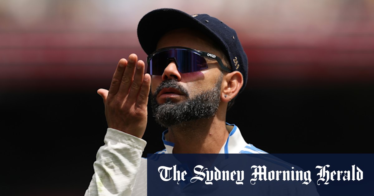 Virat Kohli de l'Inde se retire du cricket d'essai