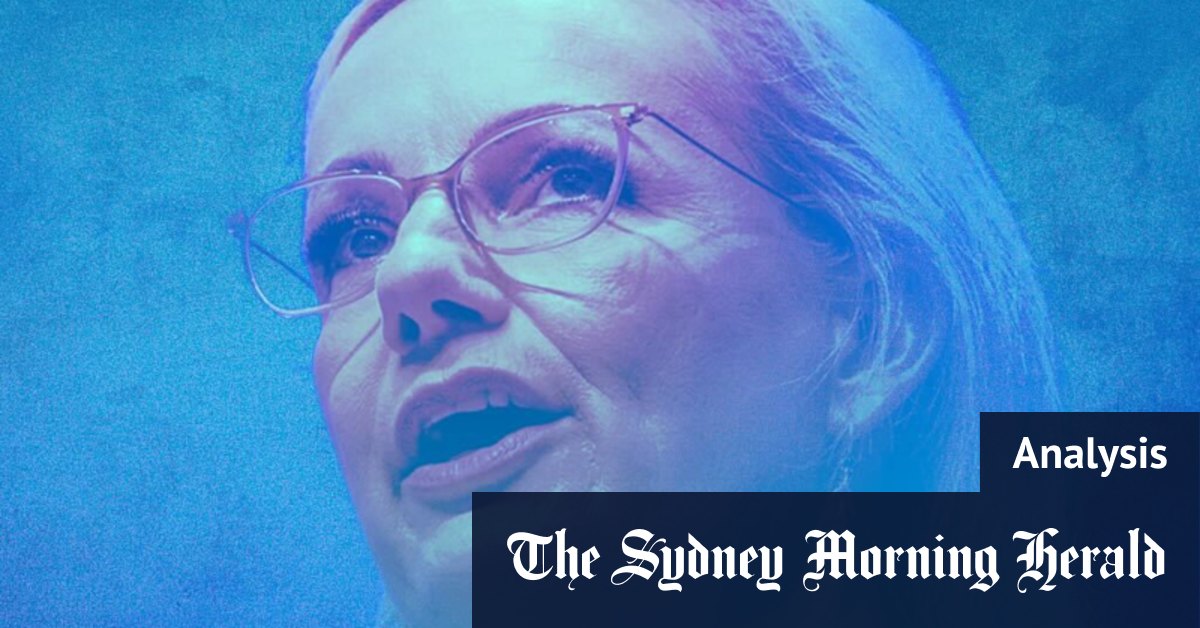 Le chef libéral Sussan Ley a le courage de donner un travail à remplacer Peter Dutton