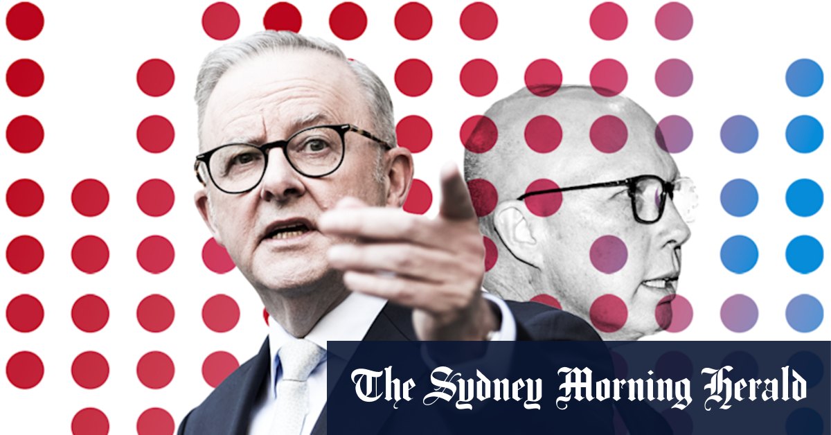 Les données des bandons de sondage montrent comment le PM Anthony Albanese est à la vapeur de Peter Dutton