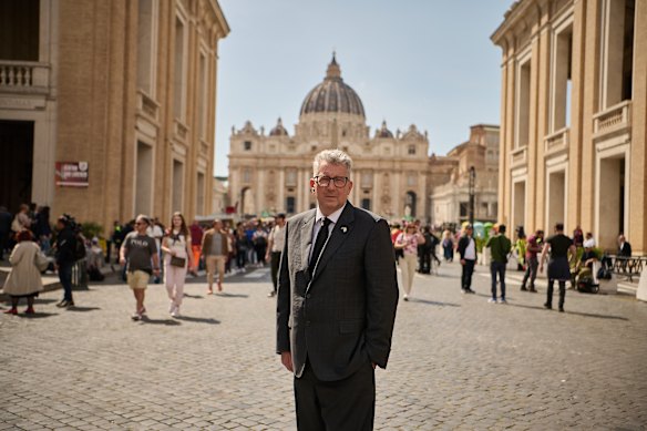 Keith Pitt, l'ambassadeur de l'Australie désigné au Saint-Siège, à la ville du Vatican.