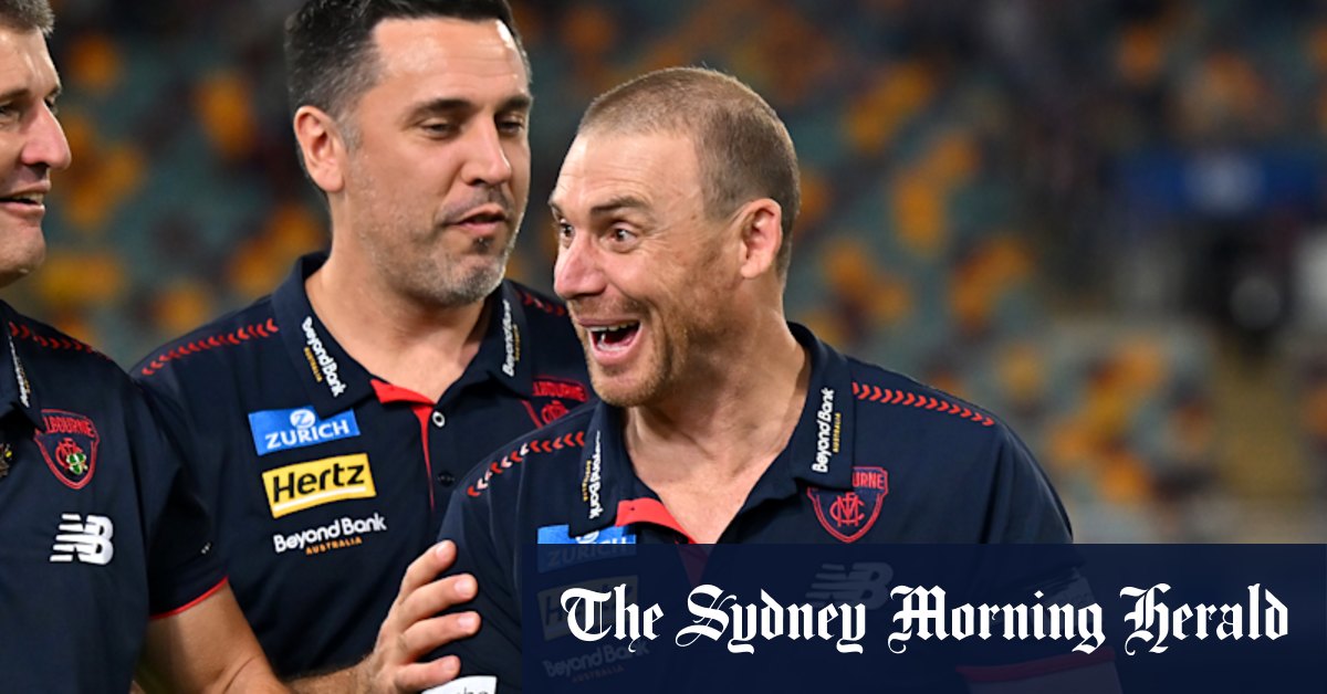 Les démons de Melbourne ont bouleversé Brisbane Lions au Gabba