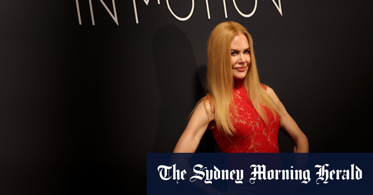 Nicole Kidman remporte le prix Women in Motion