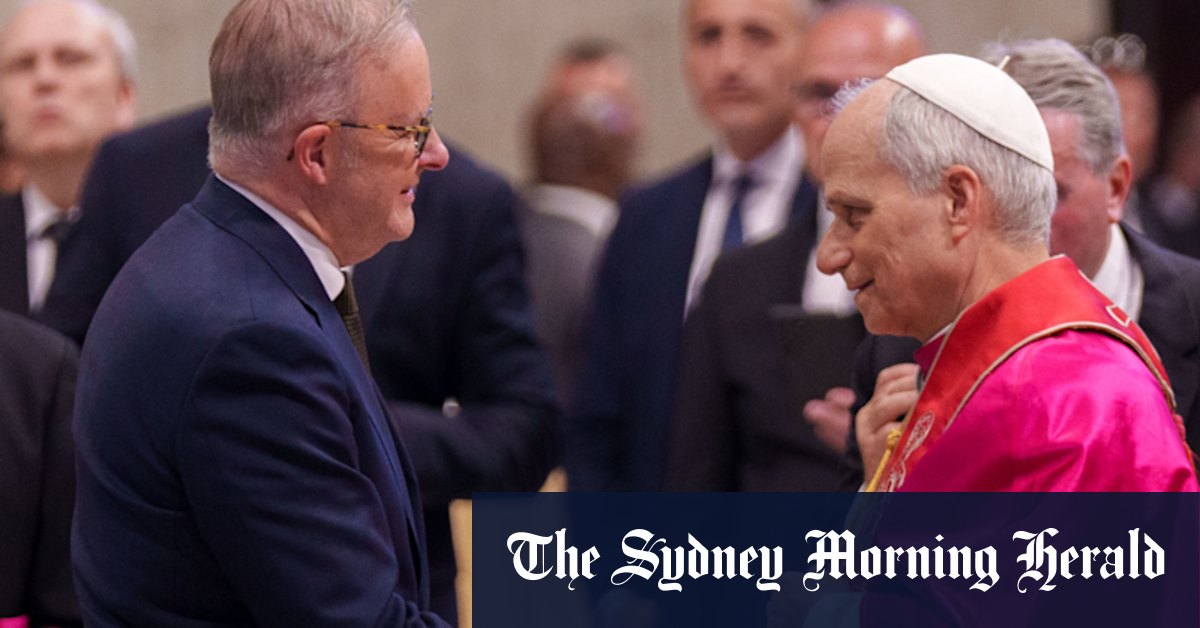 Anthony Albanese pour avoir une rencontre privée avec le pape Leo XIV en quelques heures
