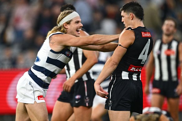 Bailey Smith a eu un grand impact depuis qu'il a rejoint Geelong.