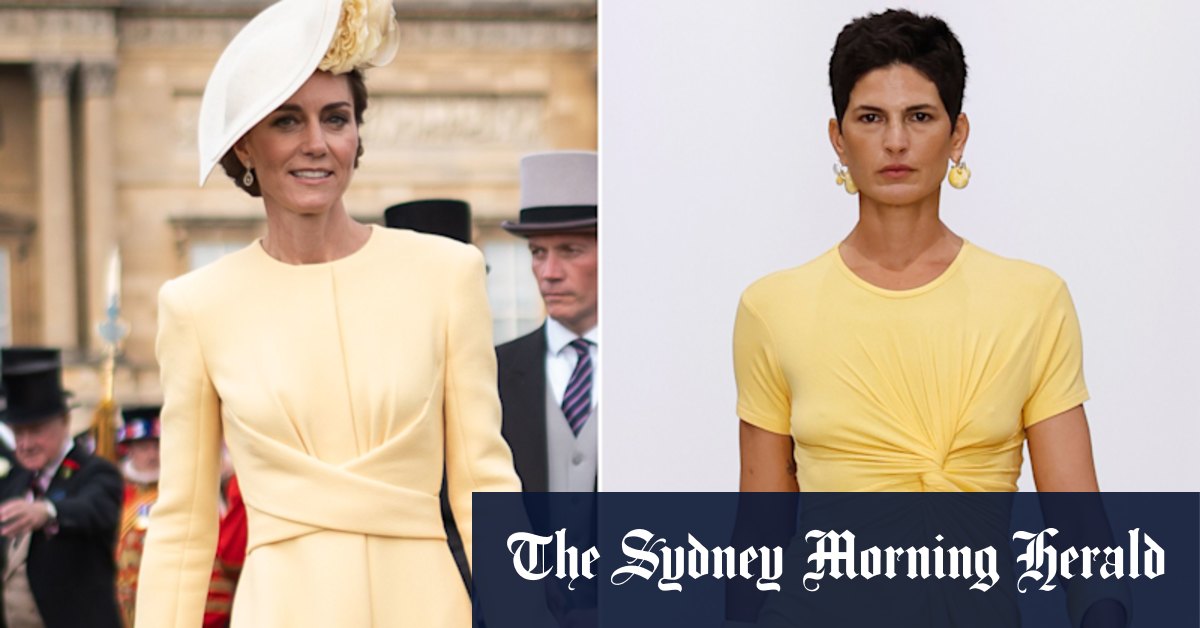 La robe Emilia Wickstead de la princesse Catherine montre l'effet Kate en pleine force