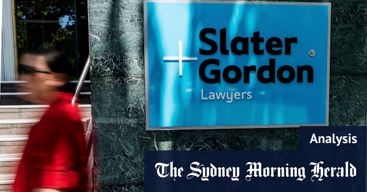 L'année du fraudeur et de Slater et Gordon de l'enfer