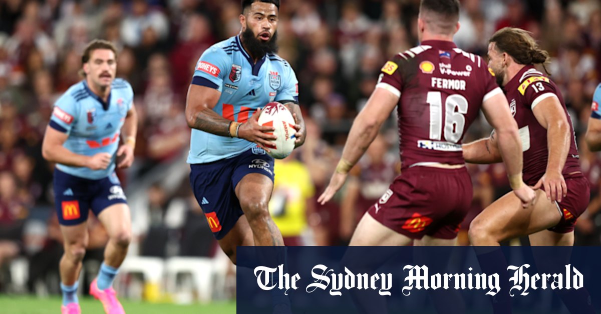 Payne Haas n'aurait pas dû jouer pour NSW dans le match I. Michael Maguire a dit qu'ils avaient besoin de lui