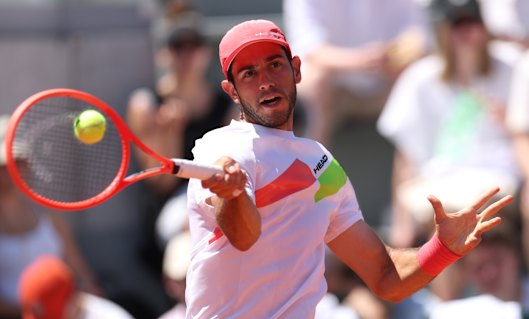 Nuno Borges avait des chances contre Popyrin, mais n'a pas pu gagner de set.