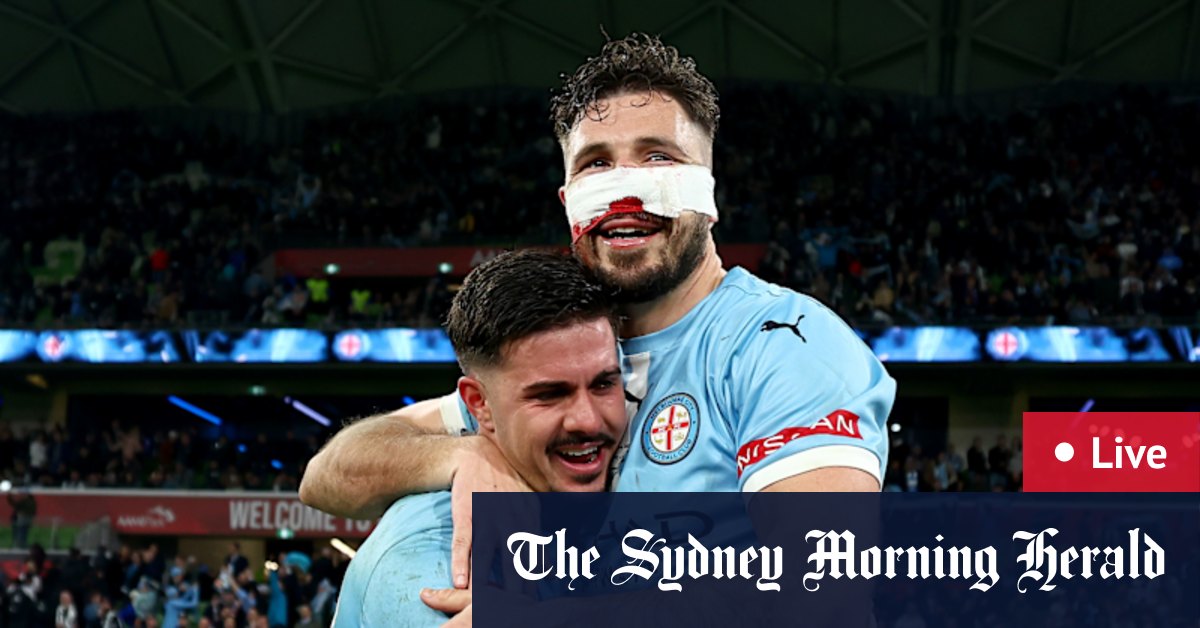 Melbourne Victory c Melbourne City, suivez des mises à jour, des scores et des résultats de minute par le parc Aami