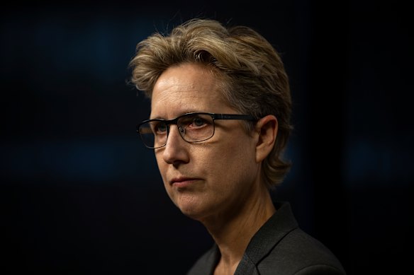 Secrétaire d'Actu, Sally McManus.