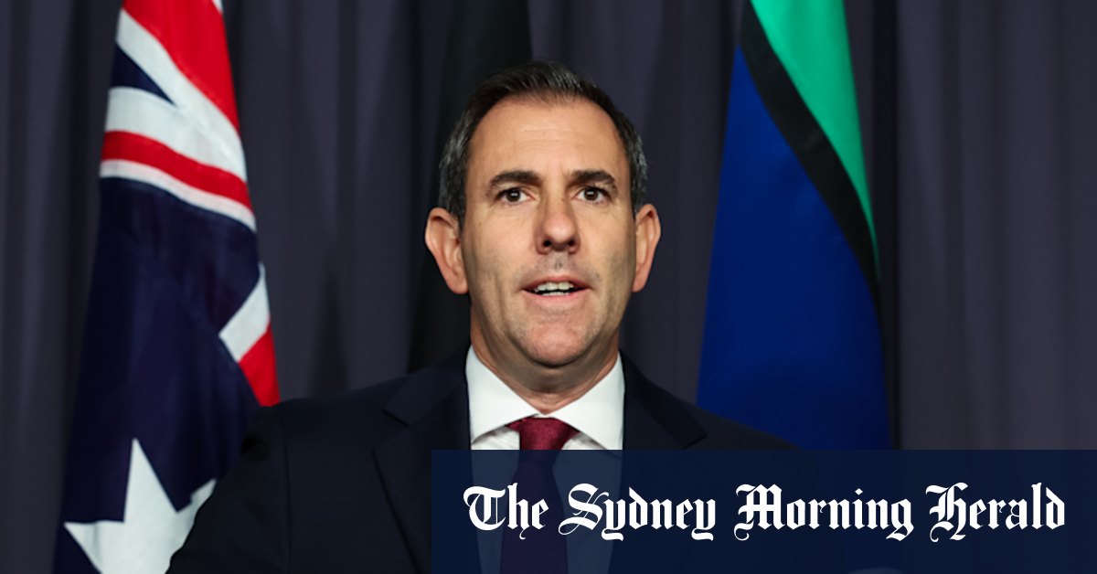 Chalmers affirme que la coalition se trouvant sur la taxe d'Anthony Albanese