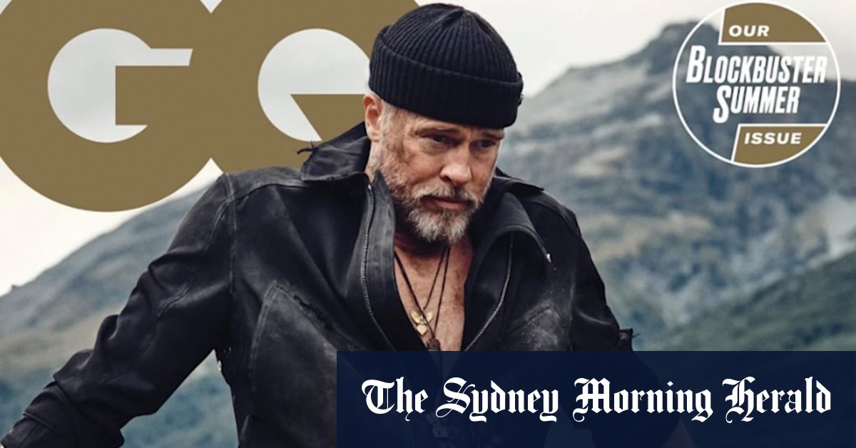 La couverture GQ de Brad Pitt est masculine, alpha et (espérons-le) la fin de l'ère `` hot rongeur '' d'Hollywood