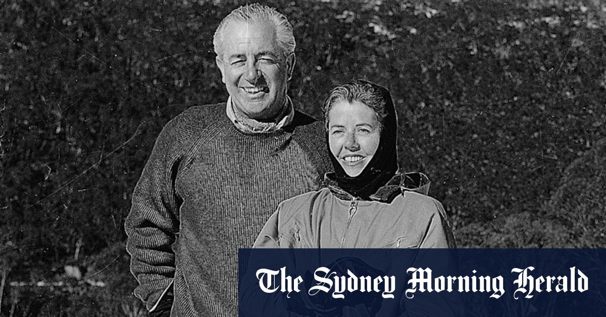Qu'est-il arrivé à Harold Holt? Un nouveau roman met sa veuve sous les projecteurs
