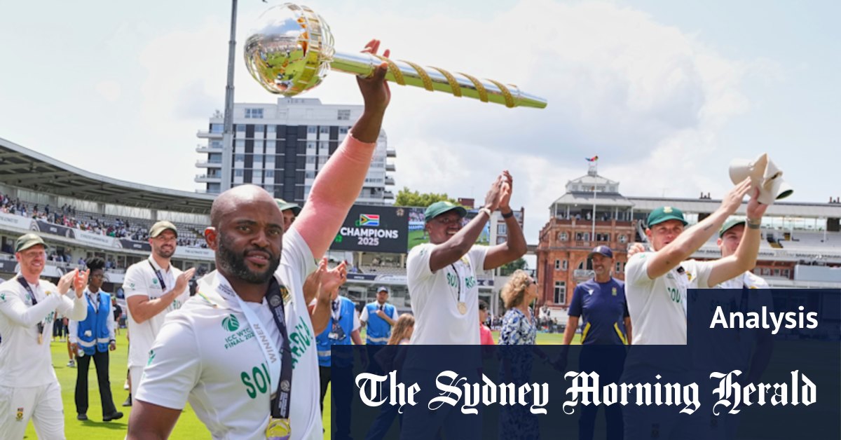 L'Afrique du Sud battait l'Australie à Lord's