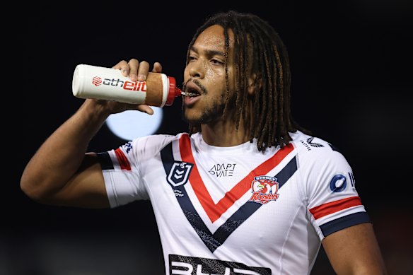 Ce sont les derniers boissons pour Dominic Young aux Roosters. Il devrait être confirmé lundi en tant que joueur de Newcastle.