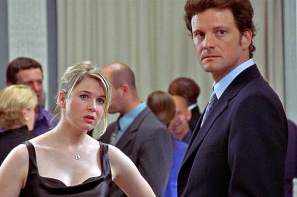 Renee Zellweger et Colin Firth dans le journal de Bridget Jones.