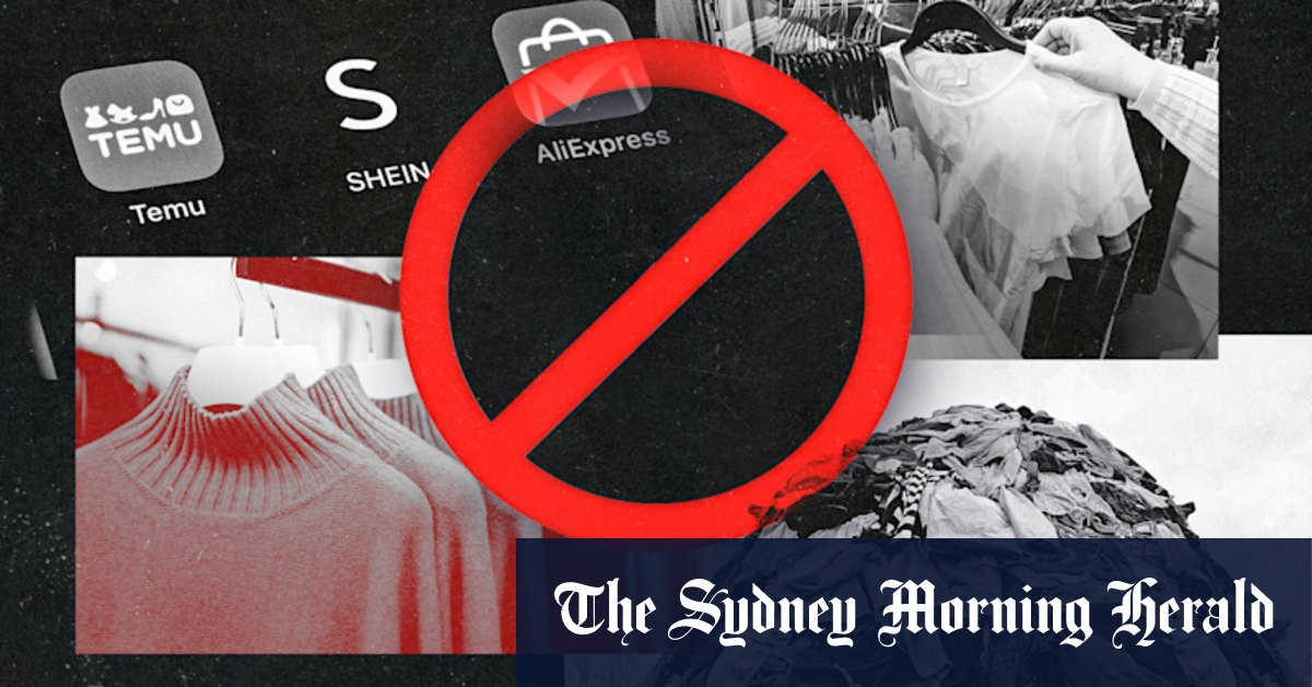 Les lois françaises de la mode rapide ont mis Temu, Shein en avis. L'Australie devrait-elle emboîter le pas?