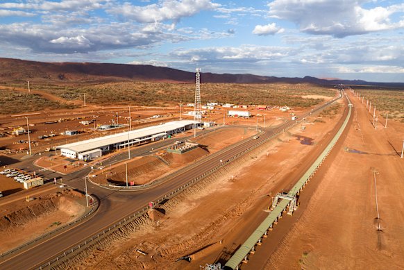 Le tapissage roulant de Western Range s'étend à 18 kilomètres.