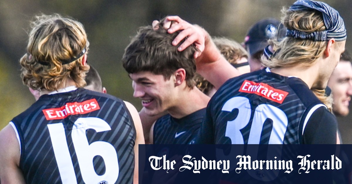 Charlie West est prête à faire ses débuts à l'AFL pour Collingwood Magpies au Round 16 contre West Coast Eagles