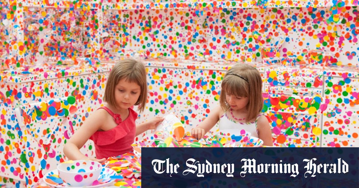 La salle d'oblitération de Yayoi Kusama est de retour. Cette fois, c'est une maison