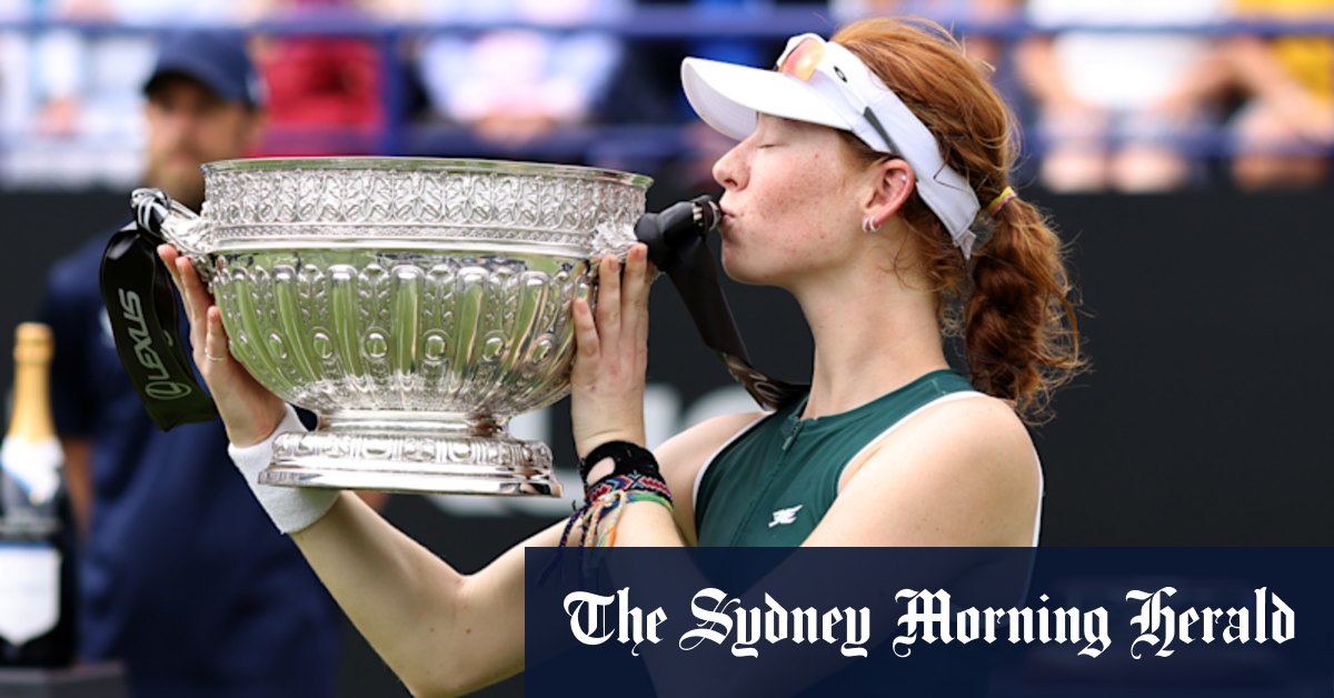 Maya Joint remporte le titre Eastbourne en avance à Wimbledon 2025