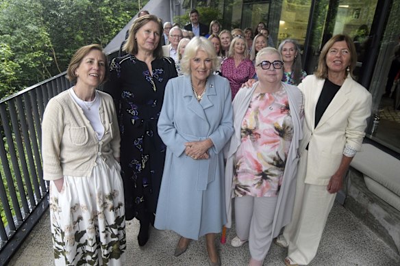 La reine Camilla a visité Maggie's en Écosse.