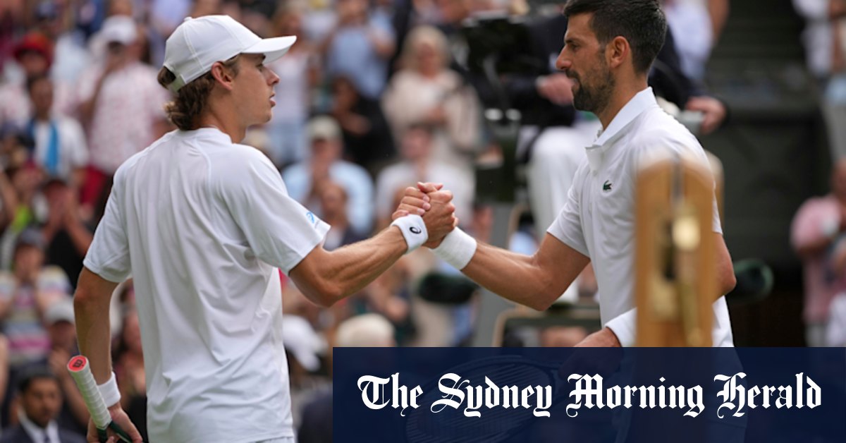 Alex de Minaur tombe à Novak Djokovic malgré la performance courageuse