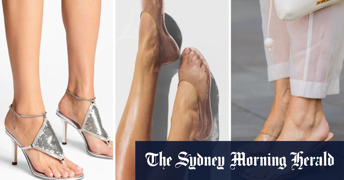 La tendance des pieds nus de la mode va à de nouveaux extrêmes