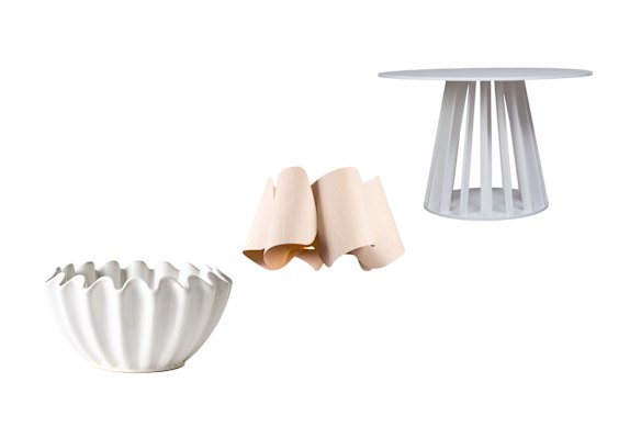 Bowl «Kaia»; Le pendentif «Camila»; Table à manger «rune».