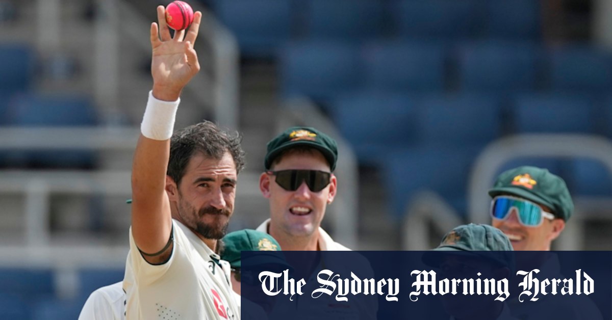 Le sort étonnant de Starc et la victoire de la série de phoques de boland de Boland contre les Antilles