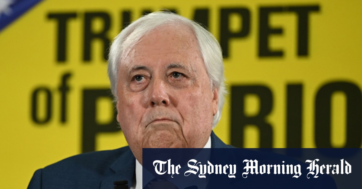 Clive Palmer Cyber Attack alors que les partis politiques ont piraté une violation majeure