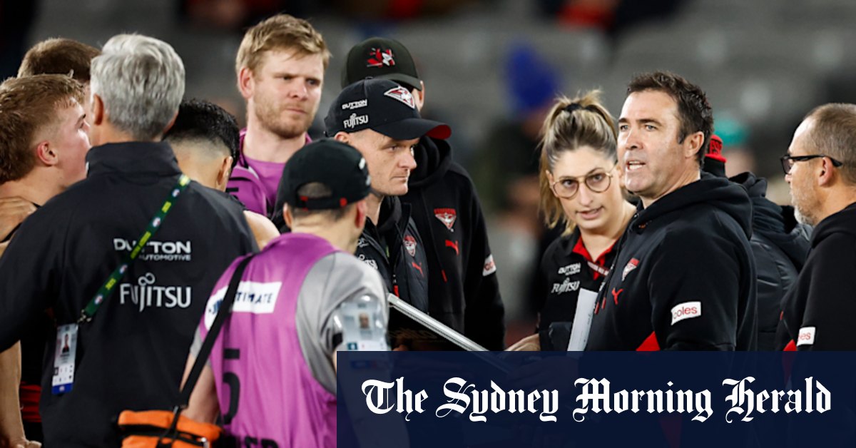 Les bombardiers d'Essendon frappés par les blessures confirment le départ du chef de file de haute performance Sean Murphy