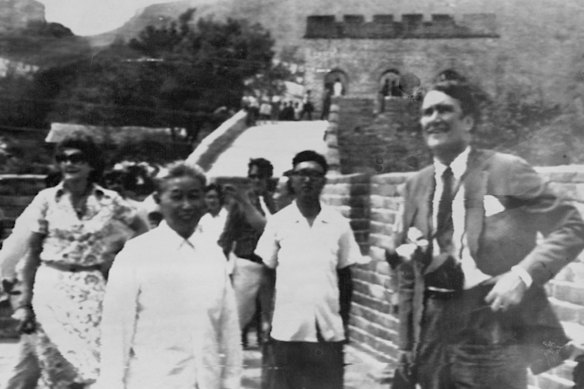 Le Premier ministre australien Malcolm Fraser a été critiquée pour avoir visité la Grande Muraille en 1976.