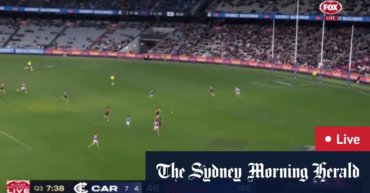 Décision de suspension à être transmise pour Bump sur Francis Evans à Melbourne vs Carlton qui a provoqué une commotion cérébrale