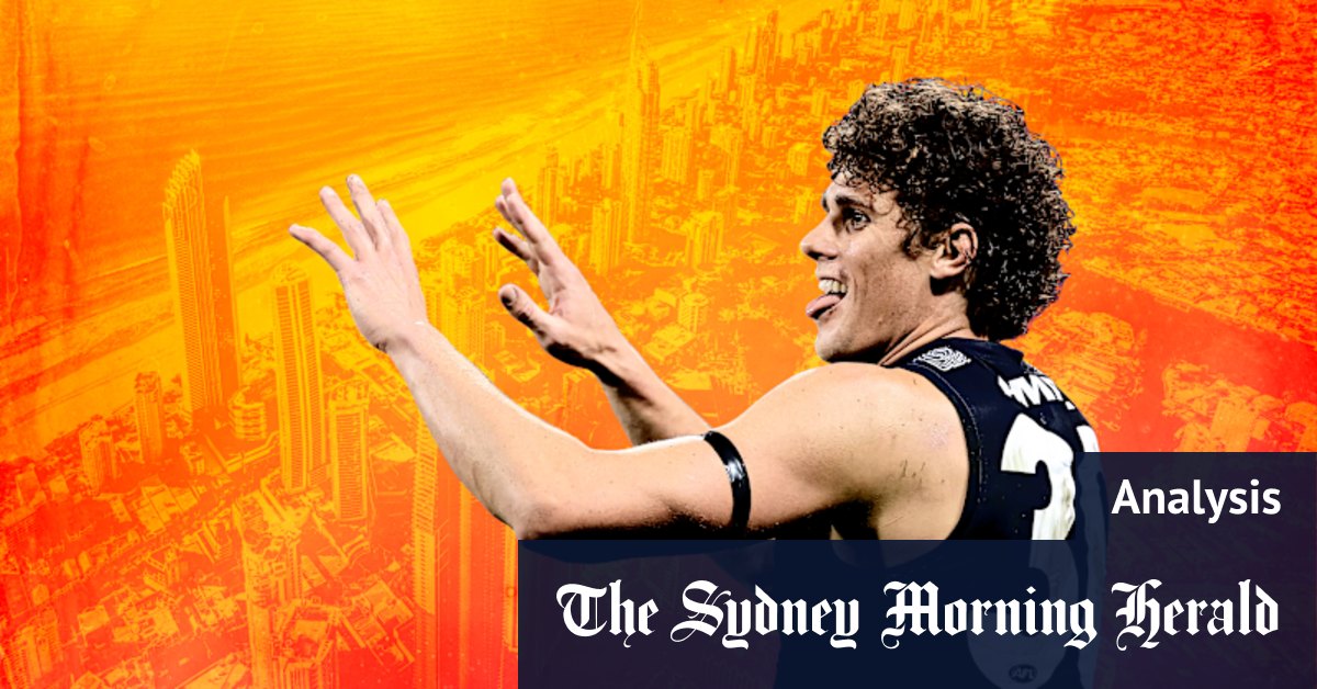 Charlie Curnow Le commerce de Carlton Blues aux Gold Coast Suns ne se produira pas, mais ce n'est pas si surprenant qu'il a demandé