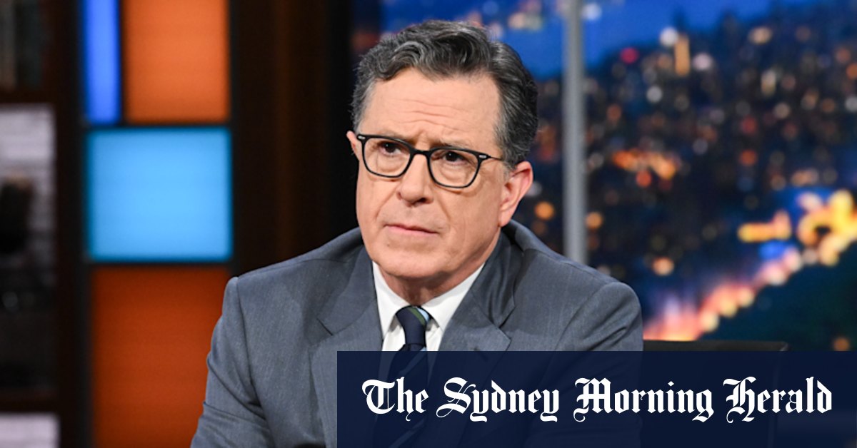Le spectacle tardif avec Stephen Colbert a été hache. Mais qu'est-ce qu'une fusion de 12 milliards de dollars avait à voir avec cela?