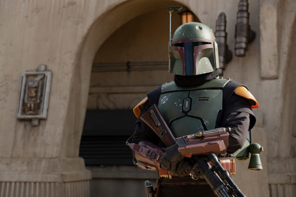 Temuera Morrison comme Boba Fett, le chasseur de primes menaçant de très peu de mots mais des méthodes très efficaces.