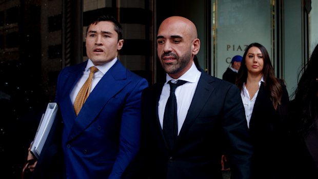 Tamer Uzun (Centre) a reçu une accusation d'attaque rejetée.