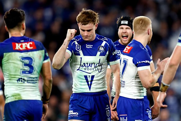 Lachlan Galvin a impressionné depuis qu'il a rejoint les Bulldogs.