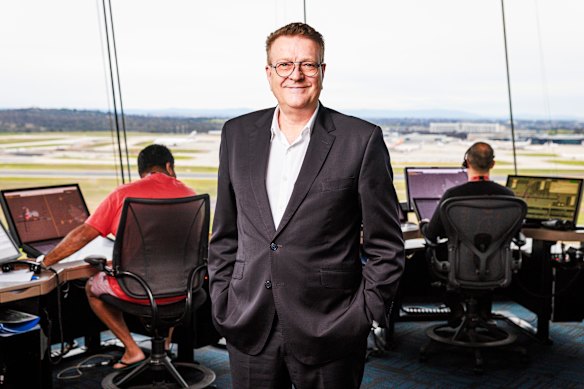 Rob Sharp, PDG d'AirServices Australia.