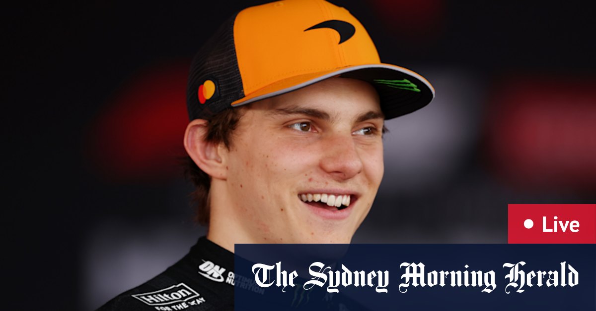 Oscar Piastri deuxième sur la grille derrière Charles Leclerc
