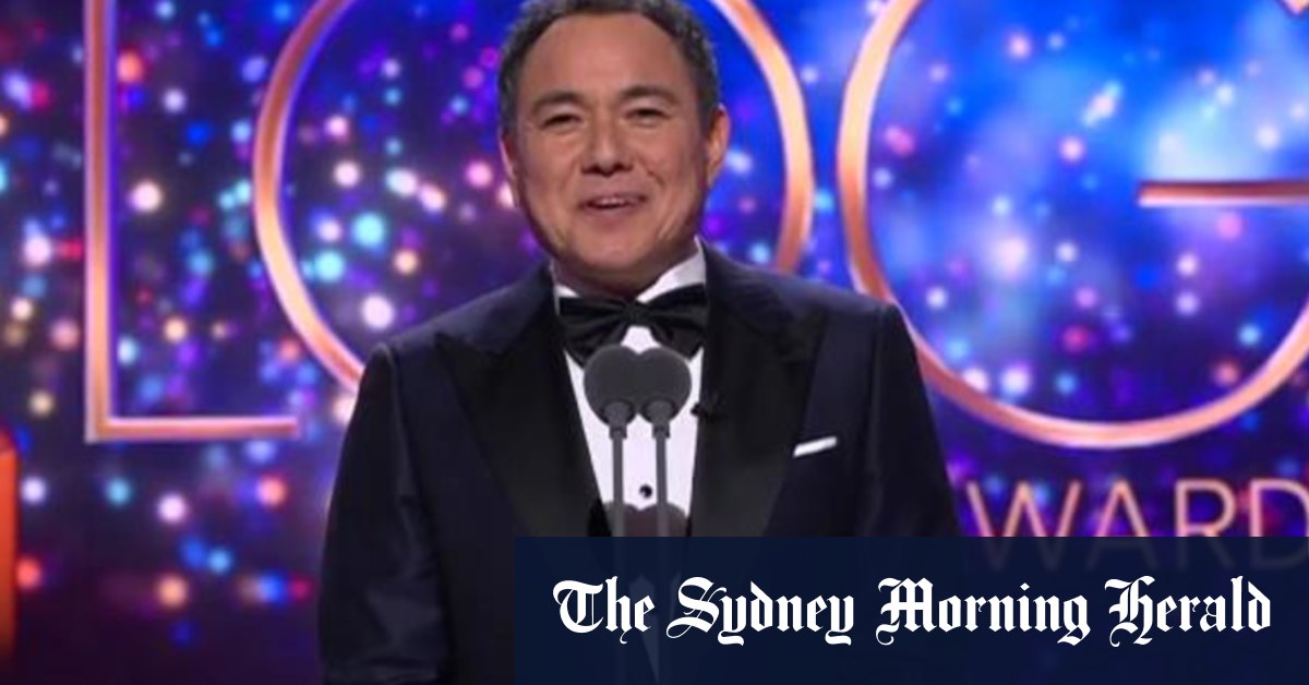 Sam Pang, Magda Szubanski et Gold Logie Ginner Lynne McGranger