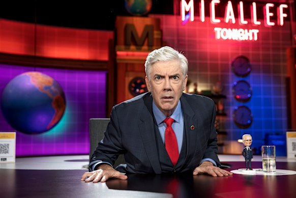 Shaun Micallef sur Mad As Hell, qui s'est terminé en 2022. 