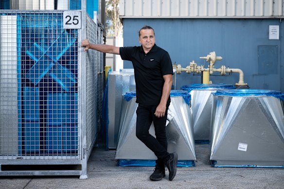 Le porte-parole de l'association de fabrication et d'installation du CVC Mimmo Scavera. 