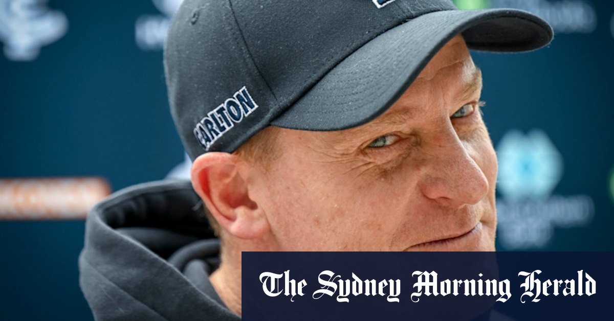 Michael Voss ouvre à changer après que Carlton Blues le ait le retour au club Coach en 2026