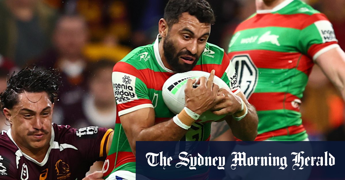 La star de South Sydney Rabbitohs, Alex Johnston, devait être fêlée avec un match de témoignage alors que le record du score essaie se profile
